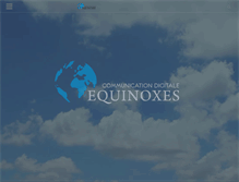 Tablet Screenshot of equinoxes.fr